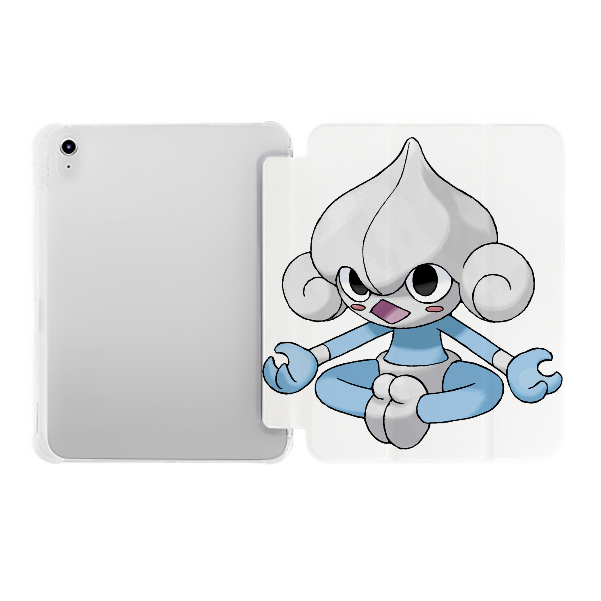 （画像用） ポケットモンスター Pokémon IPad ケース ペン収納付き 三つ折りスタンド PUレザー×シリコン 対応機種9.5/10.5/10.9インチ